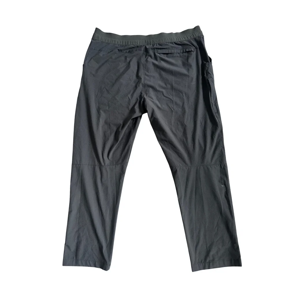 The North Face Mens‎ 40x30 Gray Technical Hiking Trail Pants Articulated Knee